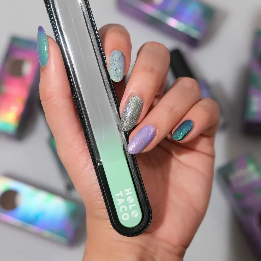 Holo Taco Mint Condition Glass Nail File Nail file royalty 26 indie le